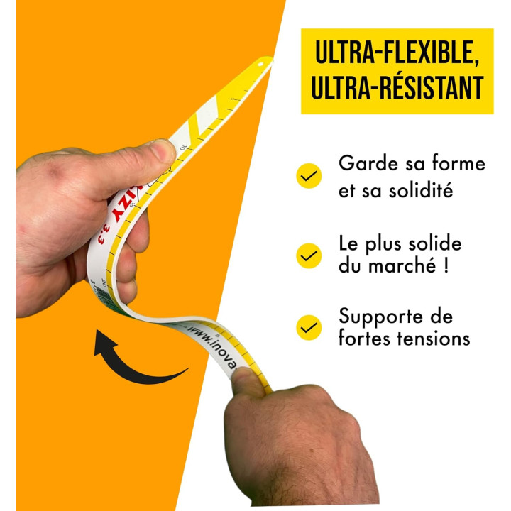 Aiguille Électricien Plate Cablizy 3 m | Passe-Câble Made in France