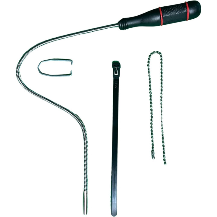 Kit Accessoires Cablizy EasyGrip | Aimant Flexible et Agrafe Passe-Câble