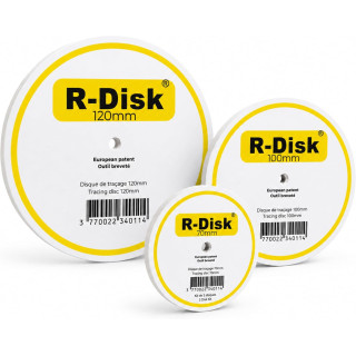 Lot de 3 Jauges de Contour R-Disk | Copieur de Profil Précis